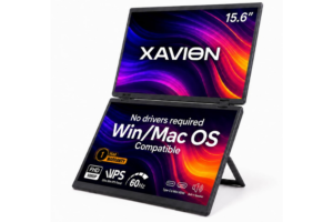 Xavion TriView 15.6 VertiFlex Portable Monitor Laptop Screen Extender