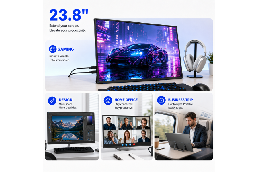 Mirror / Extend / Second Screen Modes